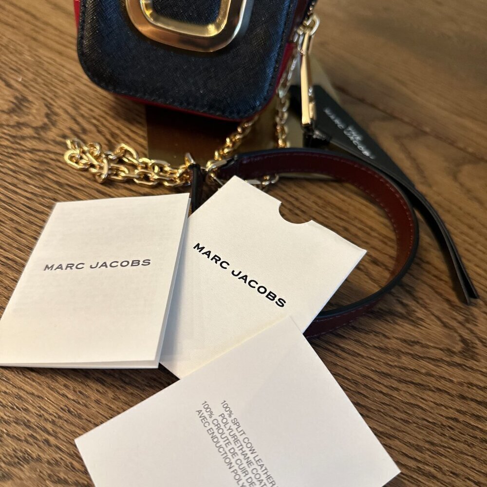 NWT! New Marc Jacobs Hot Shot Crossbody Leather Bag - Picture 12 of 15